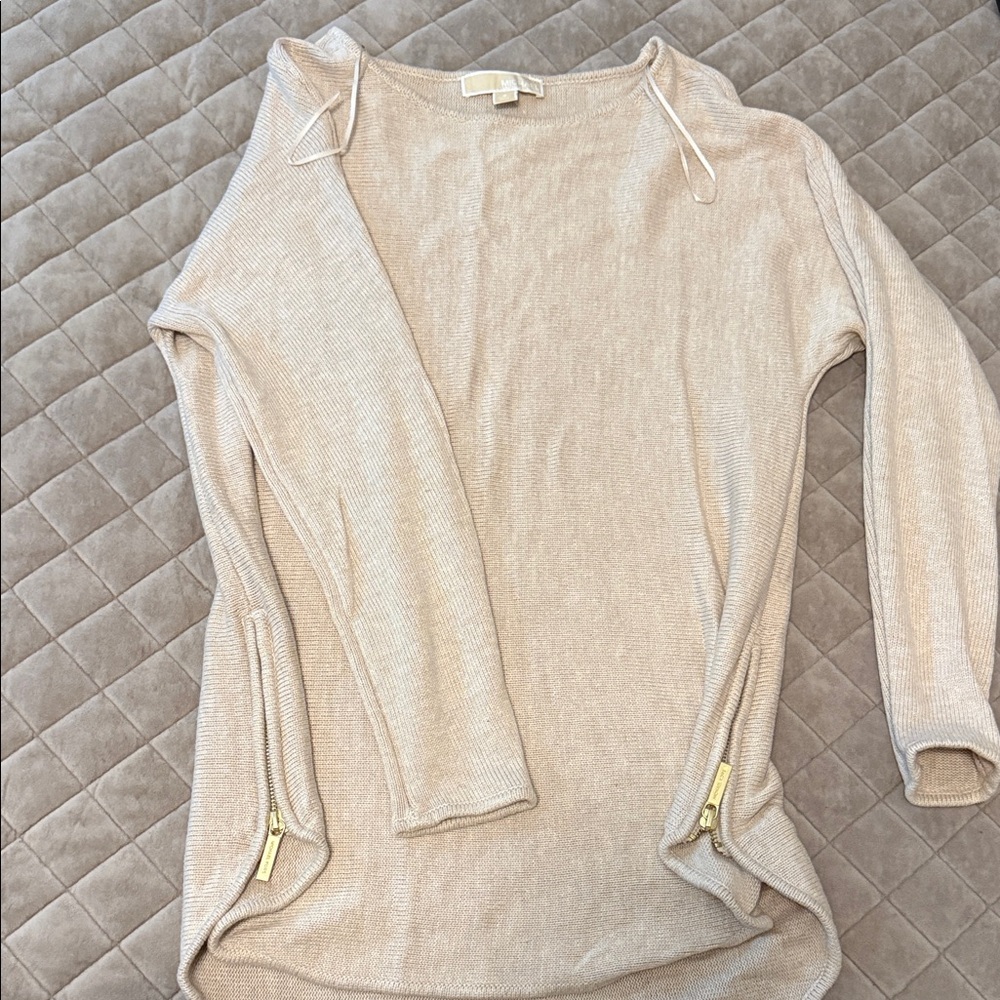 Michaels Cream Knit Sweater